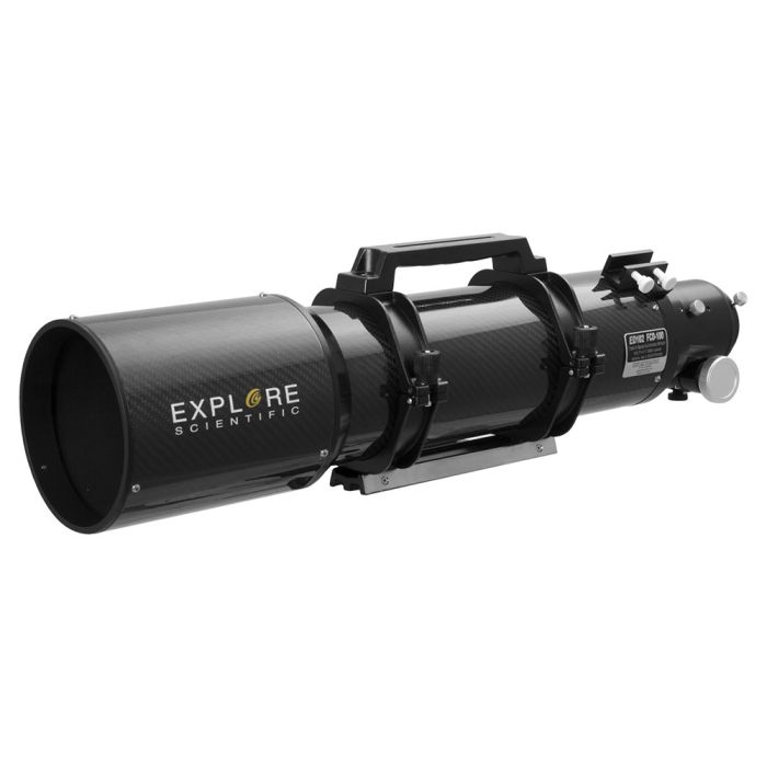 Explore Scientific 102 mm f7 FCD100 Air-Spaced Triplet Refractor - Carbon Fiber with 2.5 HEX Focuser Explore Scientific 102 mm FCD100 Triplet Refractor Carbon Fiber Telescope