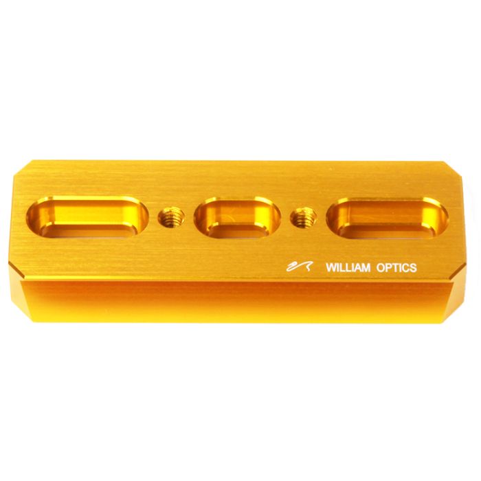 William Optics DSD 110 - 4.33 Dual Sided Dovetail Plate - Gold