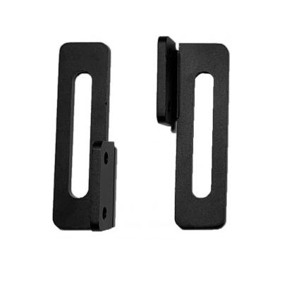 Pegasus Astro Black Aluminum Dovetail Bracket Pair for PPBADV Pegasus Pair of Black Aluminum Dovetail Brackets for PPBADV