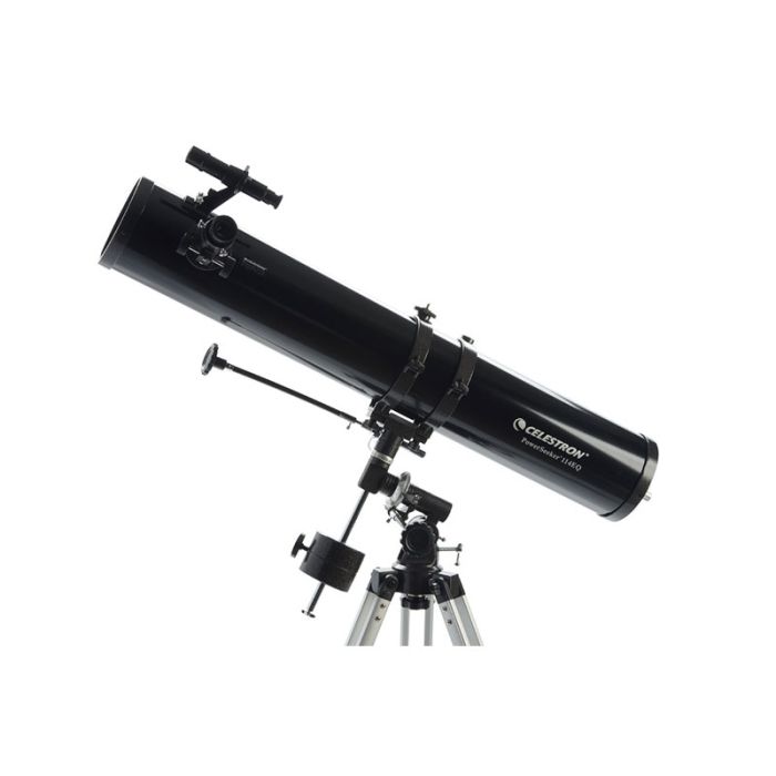 Celestron PowerSeeker 114 EQ - 114 mm Newtonian Reflector Telescope on Equatorial Mount