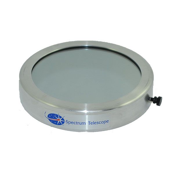 Spectrum Full Aperture Glass Solar Filter for 98 mm - 105 mm OD Telescopes Spectrum ST425G 108 mm ID Full Aperture Glass Solar Filter