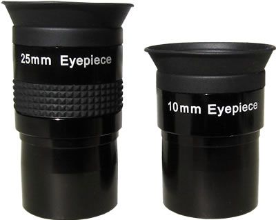 iOptron 10 mm  25 mm Plossl Eyepiece Set