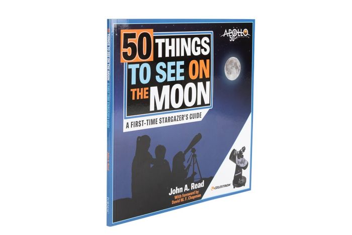 50 Things to See on the Moon by John A Read Softcover