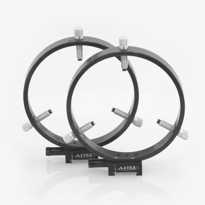 ADM 150 mm Adjustable Guidescope Rings for Mini Dovetail Bar ADM Accessories 150 mm Guidescope Rings for Mini Dovetail Bar