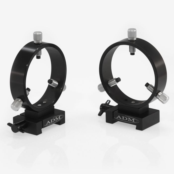 ADM V Series 90mm Guide Scope Ring Set ADM Accessories V Style Guidescope Ring Set - 90 mm