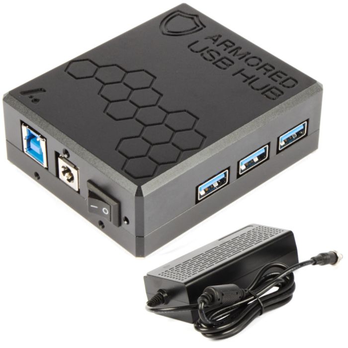 Apertura Armored USB Hub with 5A Power Supply