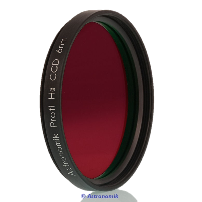 Astronomik H-Alpha 6 nm CCD Filter - 2 Round Mounted Astronomik 6 nm H-Alpha Filter in 2 Format
