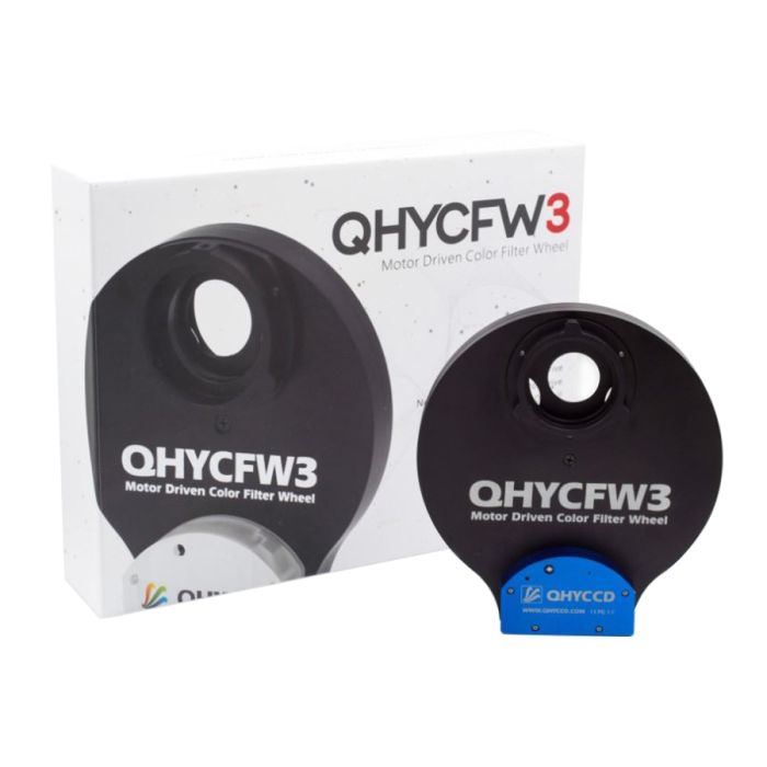 QHY CFW3 Large Color Filter Wheel - 50 mm 7 Position