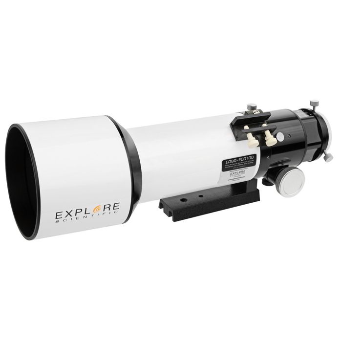 Explore Scientific 80 mm f6 FCD100 Air-Spaced Triplet Refractor with 2.5 HEX Focuser Explore Scientific 80 mm FCD100 ED Triplet Refractor OTA with 2.5 Hex Focuser