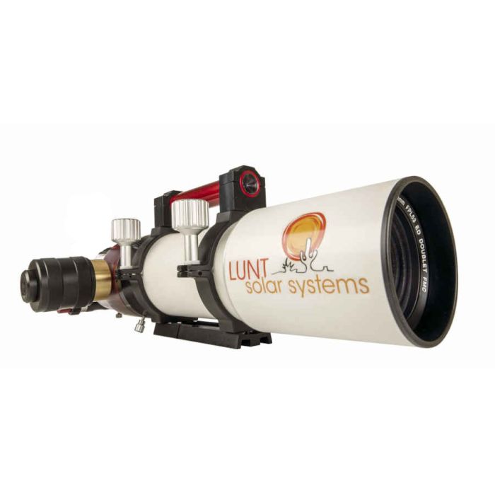 Lunt 80 mm Universal DayNightSolar Modular Telescope Lunt LS80MT with 2 Rack  Pinion Focuser - Choose your Blocking Filter
