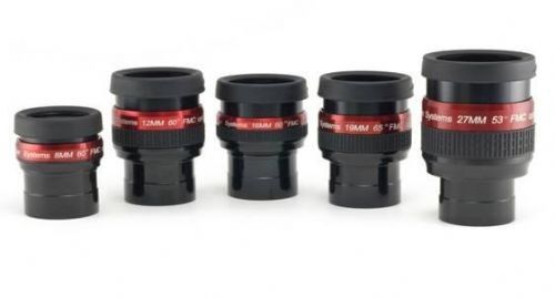 Lunt Solar Set of Five Flat Field Eyepieces