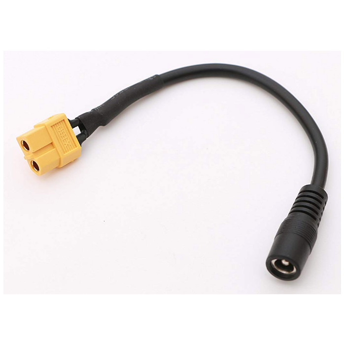 Pegasus Astro 2.5 x 5.5 mm Female to XT60 Male Adapter for UPBv2 Pegasus Astro 2.5 mm Female to XT60 Male Adapter Cable