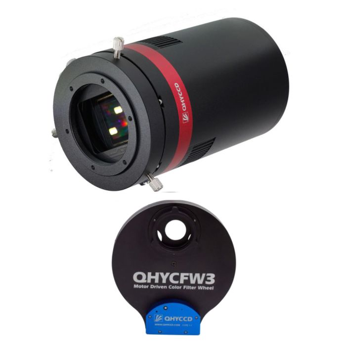 QHYCCD QHY600 Short Back Focal Length Monochrome Camera Combo with 7x50 mm Color Filter Wheel