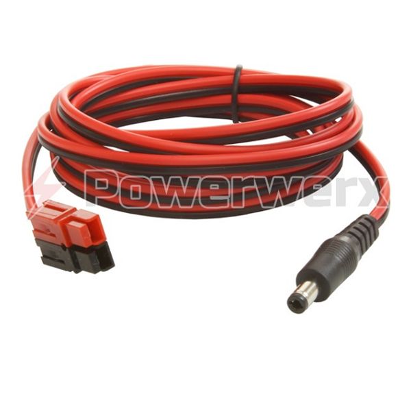 Software Bisque 2.1 mm Straight DC Plug to Powerpole Cable Software Bisque 2.1 mm DC to Powerpole Power Cable for TheSky Fusion