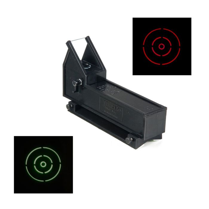 Telrad Reflex Sight Finder with Selectable Red and Green Illumination