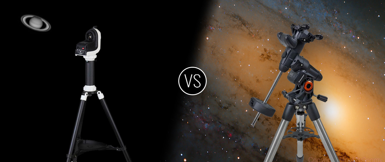 Alt-Azimuth vs Equatorial Mounts