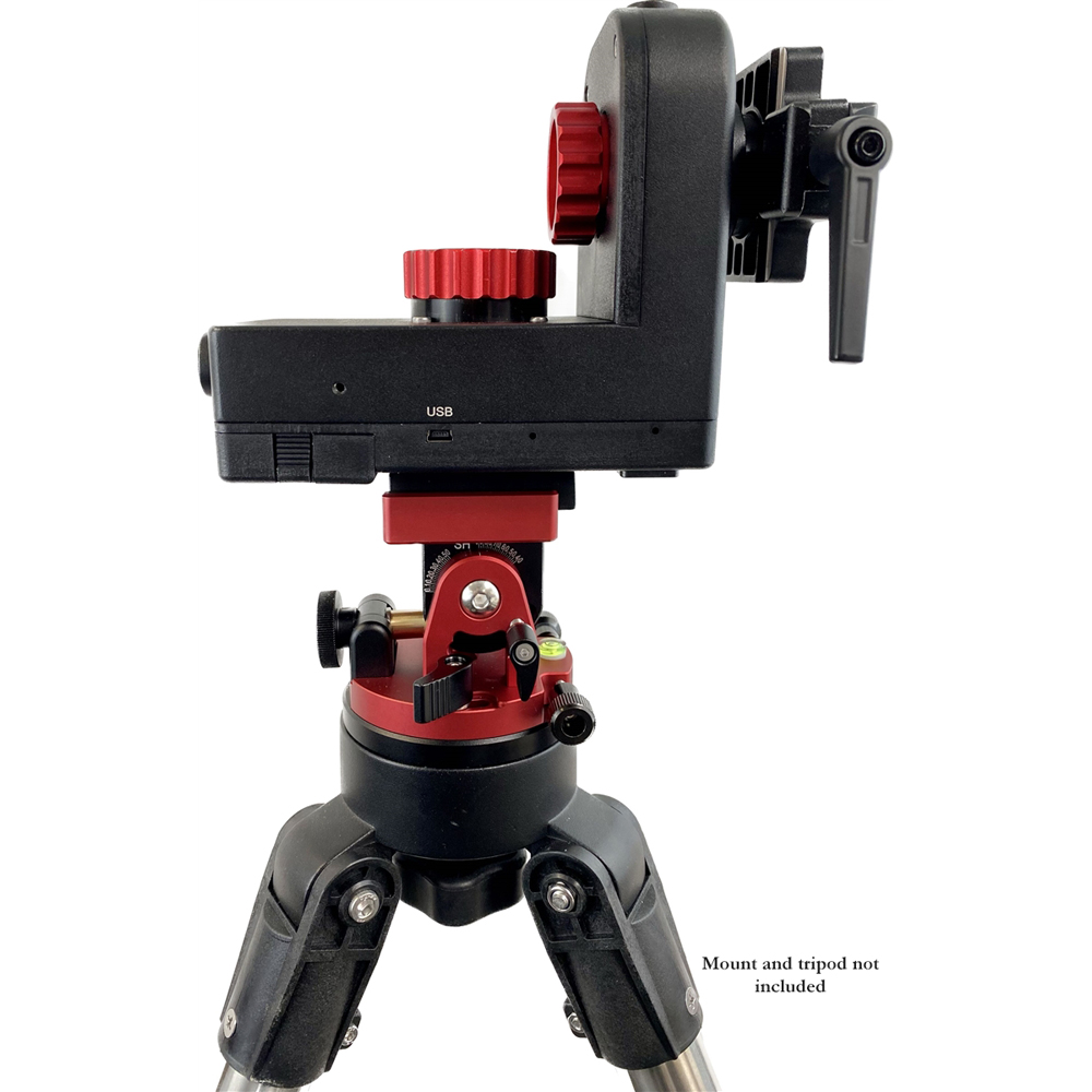 iOptron alt-az base attached to mount