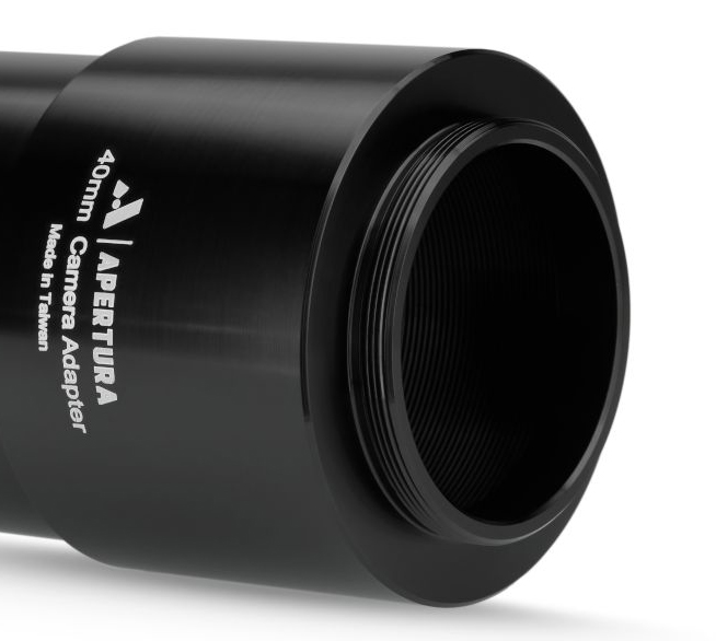 Close up of camera adapter