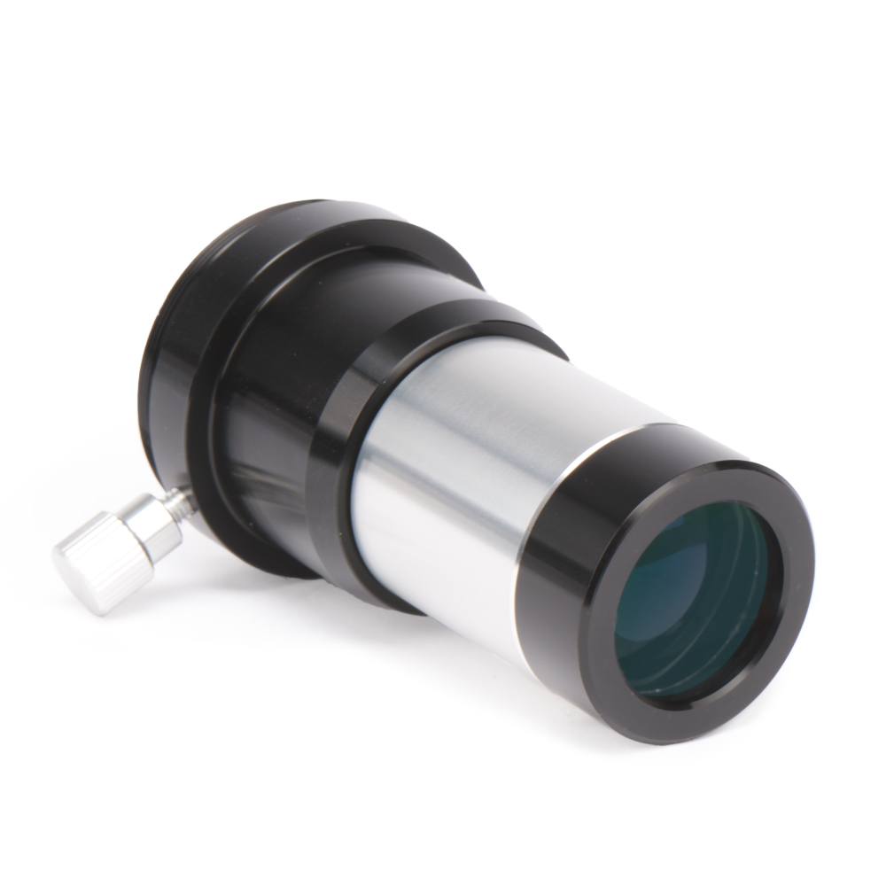2x ED Barlow lens up close view