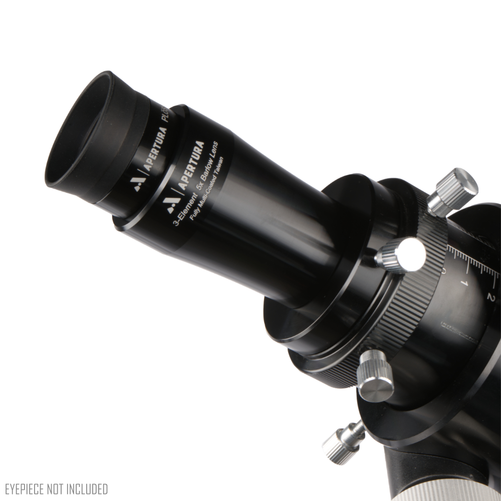 5x APO Barlow lens in focuser