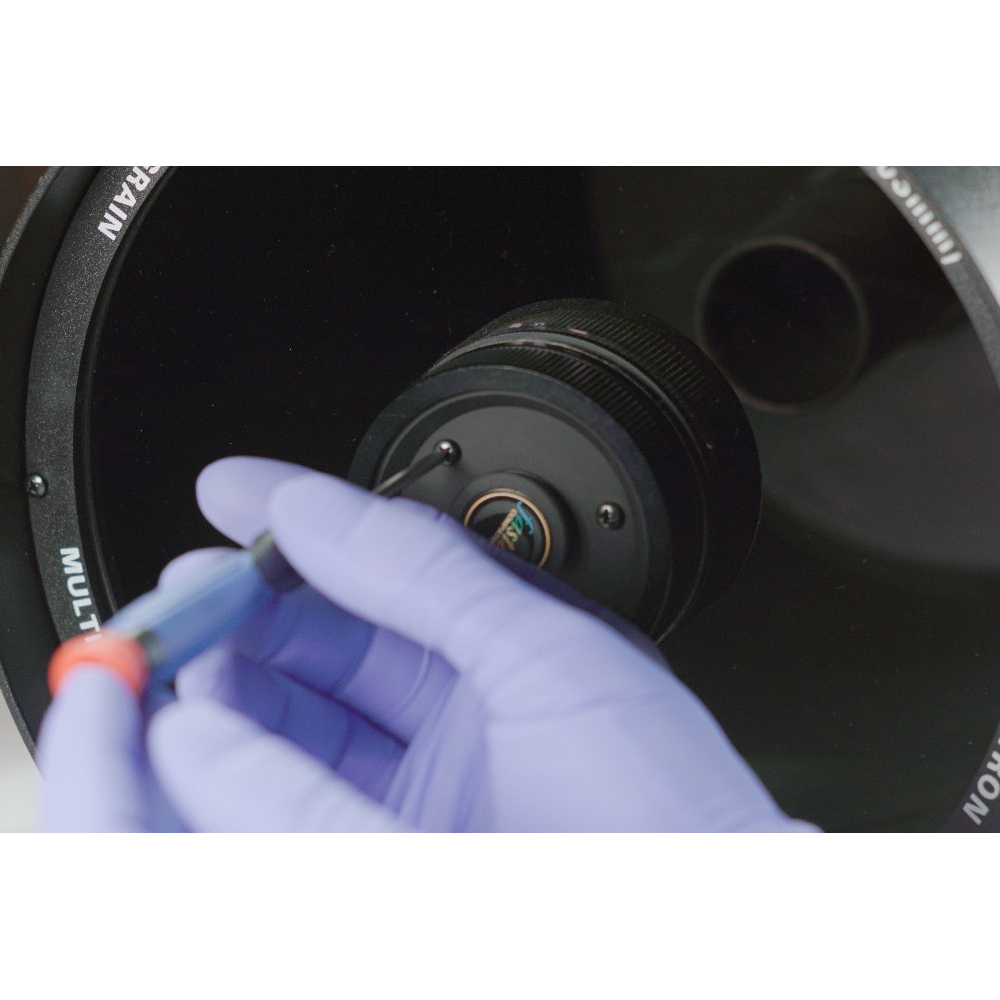 Apertura EdgeHD Collimation Screws OEM Screws being removed