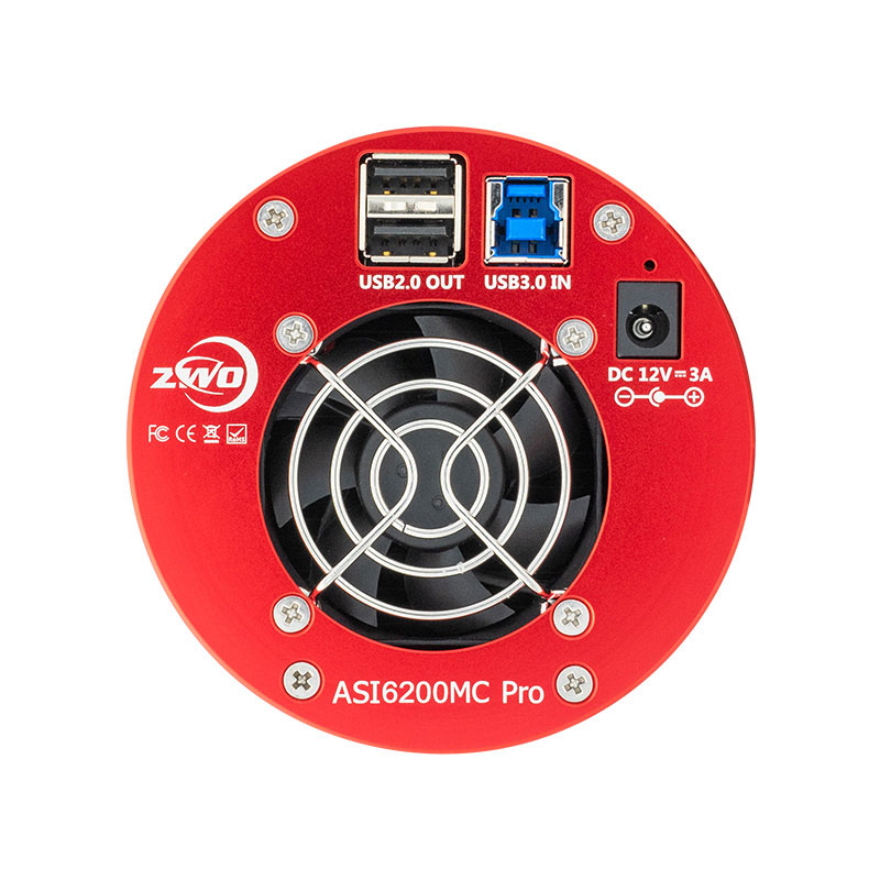 ASI6200MC Pro Camera Power and Connection Ports