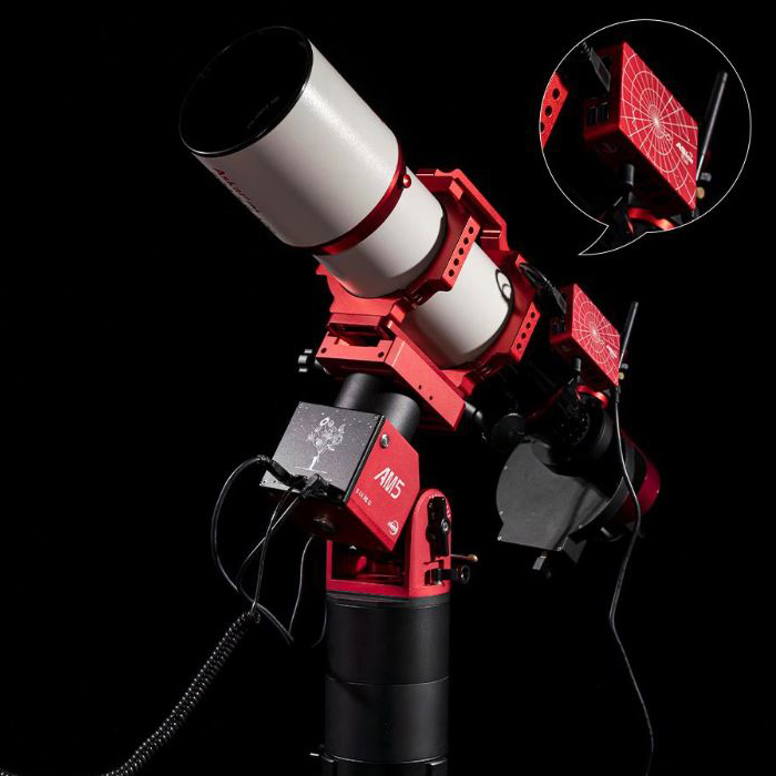 AM5 Mount with Tripod Telescope and ASIAIR Plus
