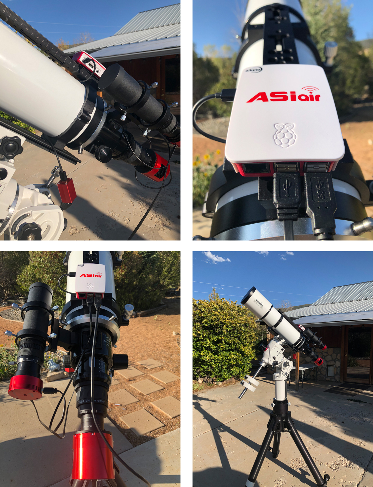 Telescope Set Up with the ASI Air
