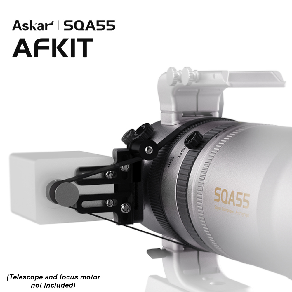 Close-up of the AF Kit installed on the SQA55