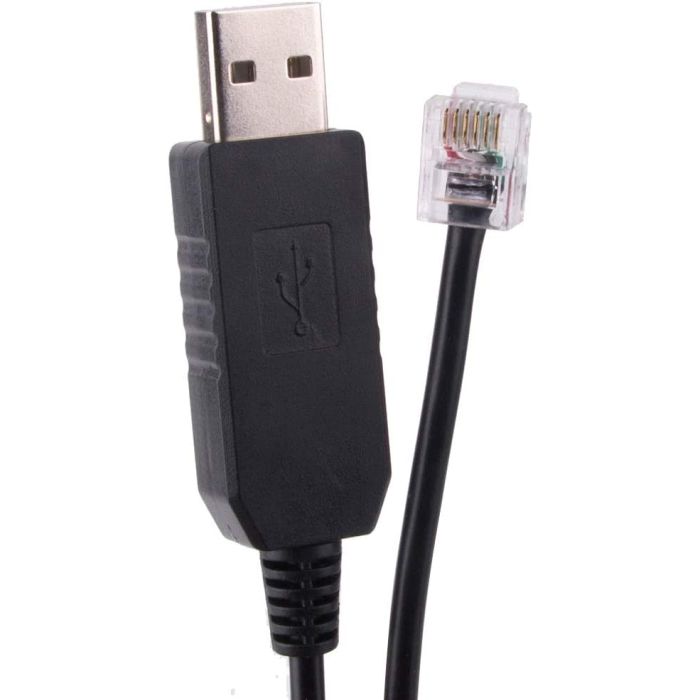 {{USB and RJ12 Connectors on AZ-GTi Cable}}