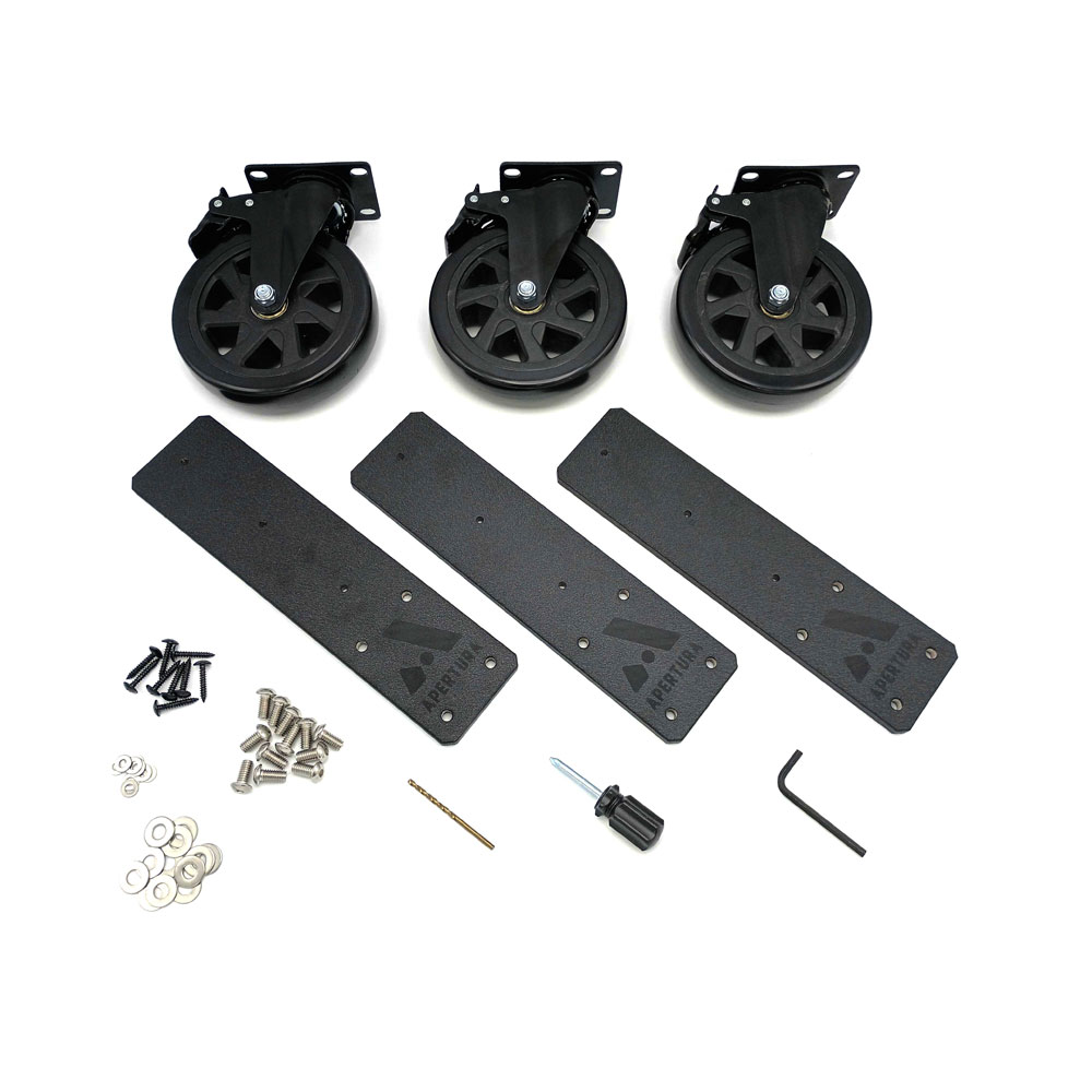 Included Components for Apertura roll easy kit