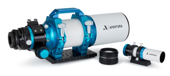 Apertura 90 mm Triplet Refractor with Field Flattener, Hard Case, and Guidescope