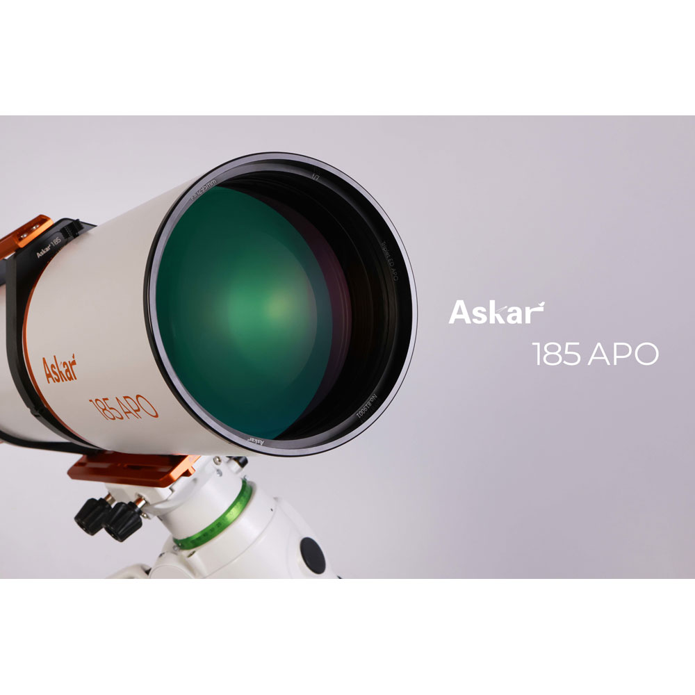 Askar 185APO Lens close up