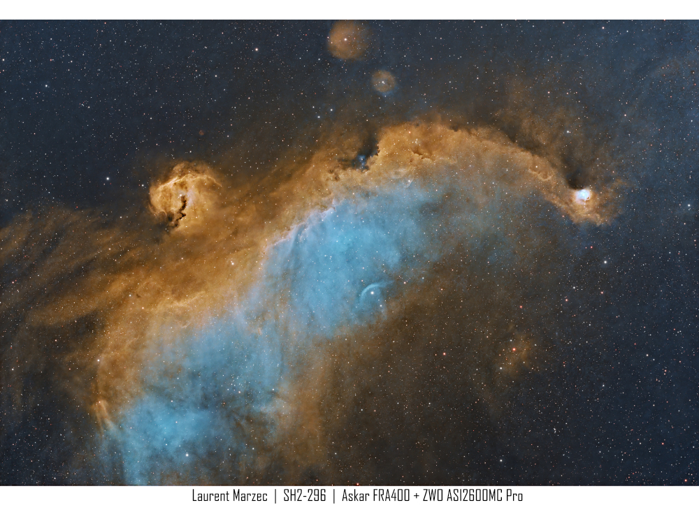 SQA55 lagoon nebula image