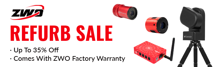 ZWO Refurbished Items Sale
