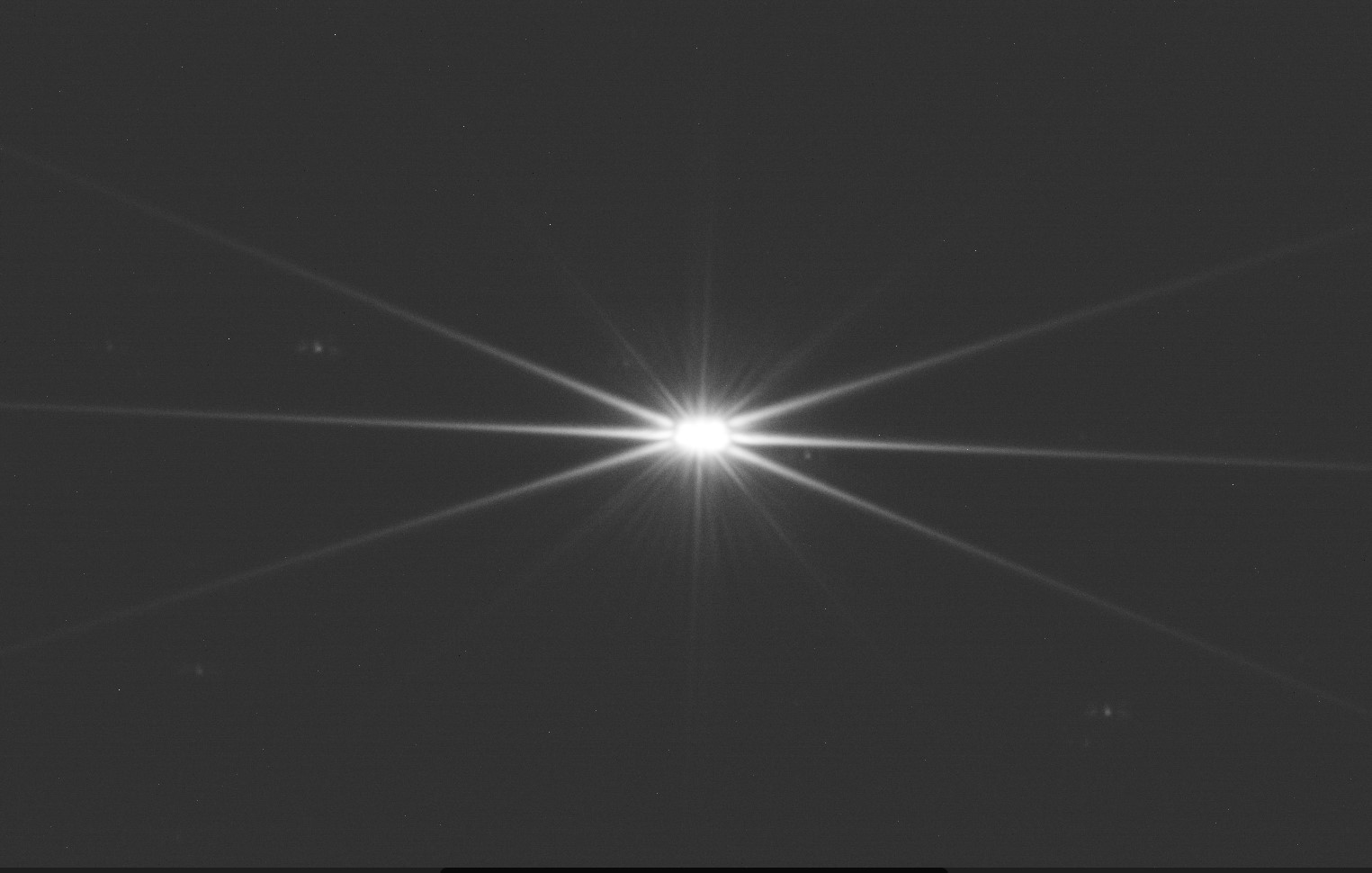 Bahtinov Mask diffraction spikes