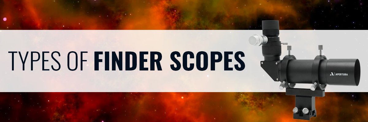 Types of finder telescopes