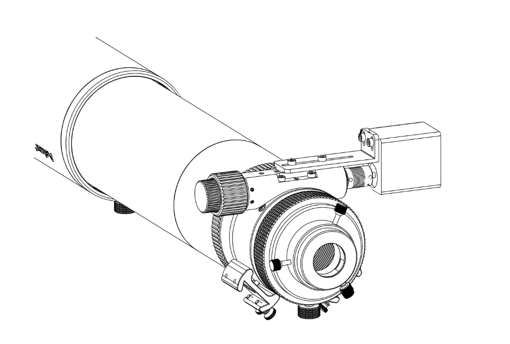 {{Diagram of EAF when attached to scope }}