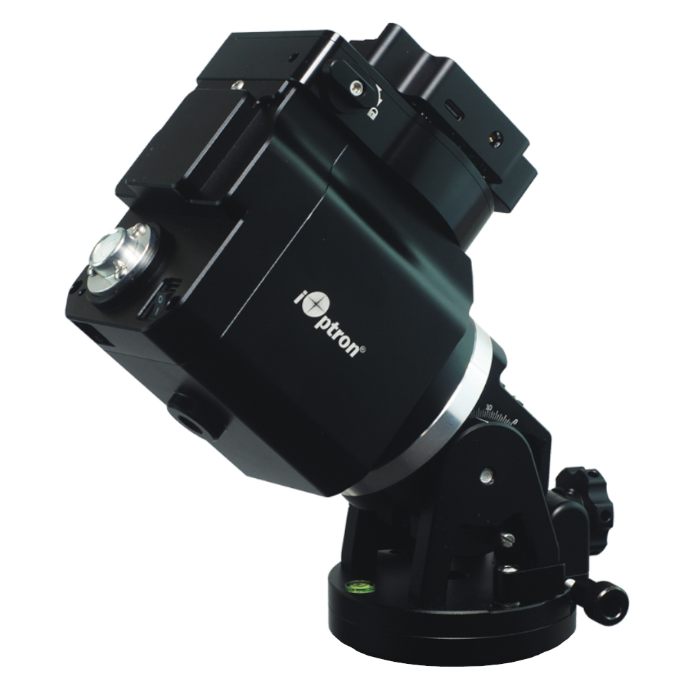 Quarter profile of the HAE16C mount facing left and towards from the camera