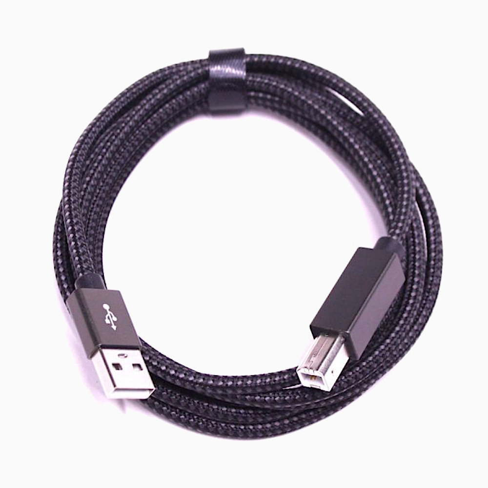 The Apertura Braided USB B Cable for Sky-Watcher EQ6-R Pro mounts