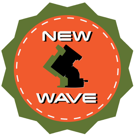 New Wave Badge.