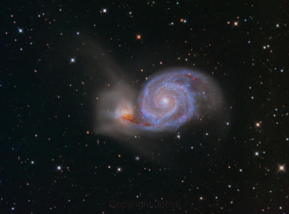 M51 with Optolong Filter Set