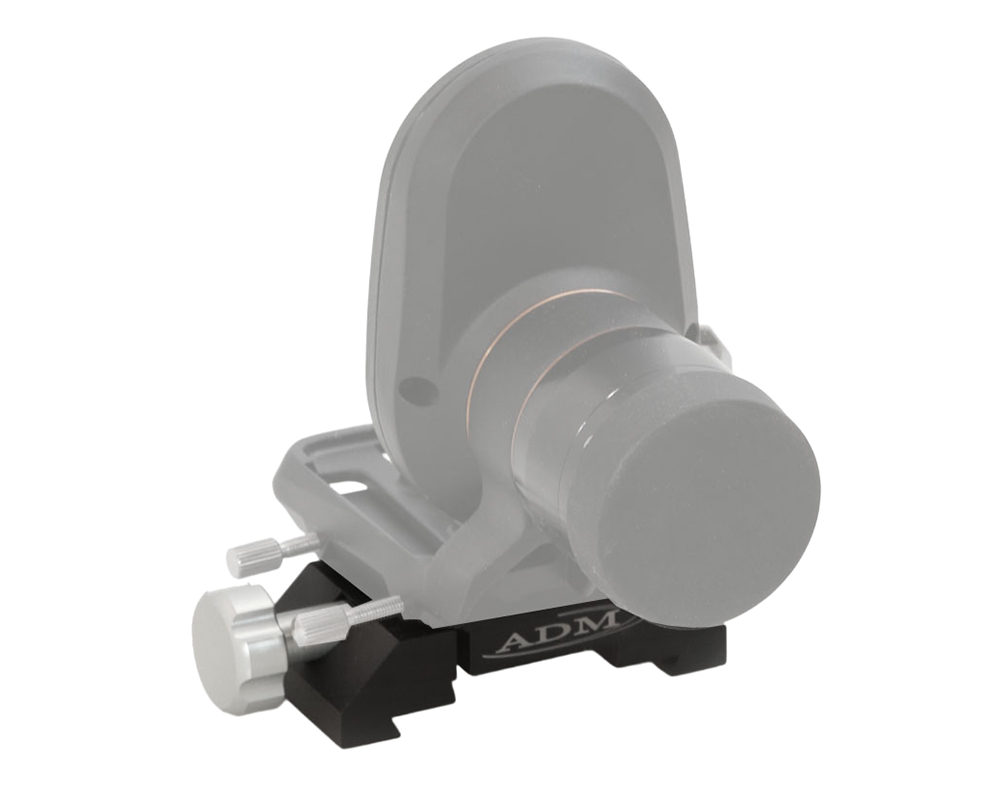 Dual Style Dovetail Plate Adapter with StarSense AutoGuider attached (sold separately)