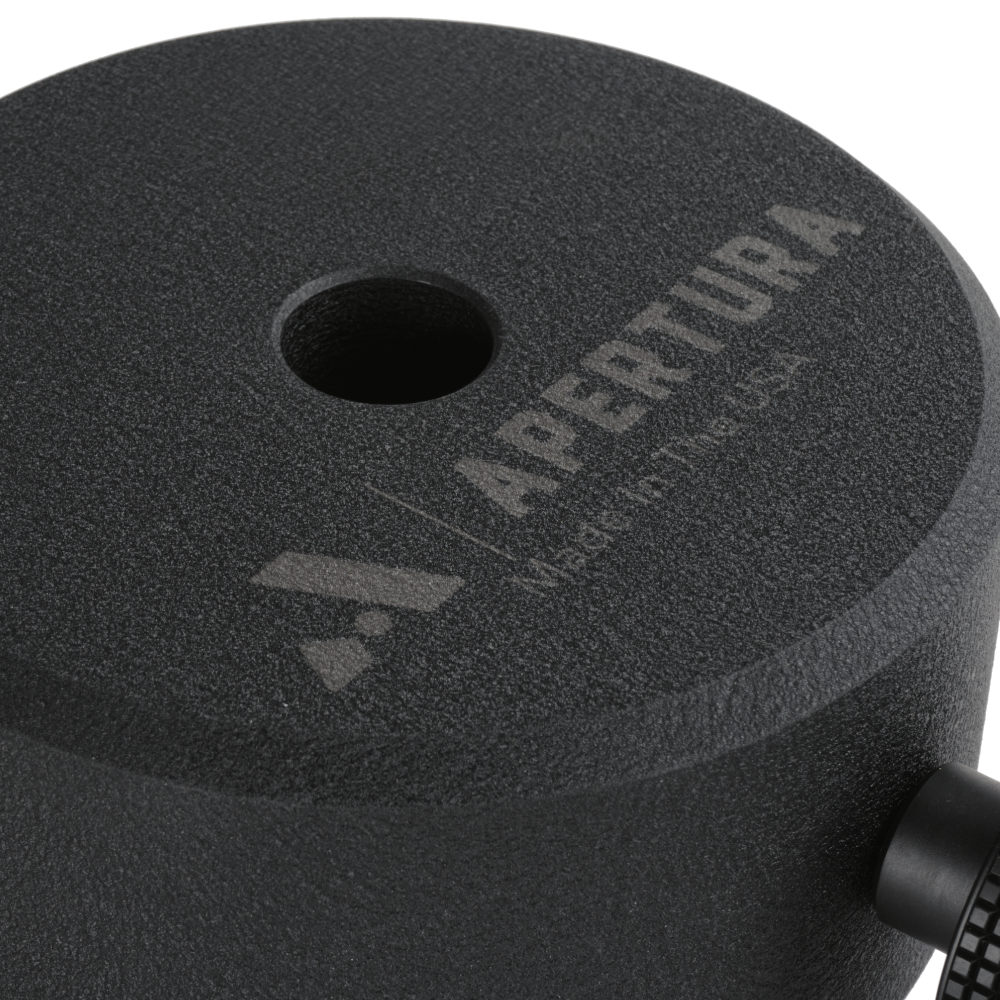 Apertura 22 lb Counterweight for ZWO AM7 Up Close