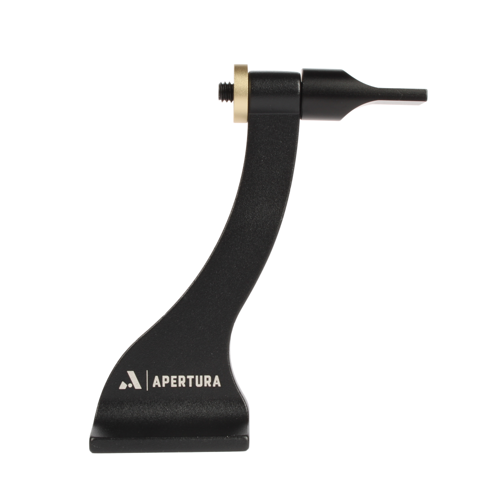Apertura Aluminum Binocular Tripod Adapter Left Facing