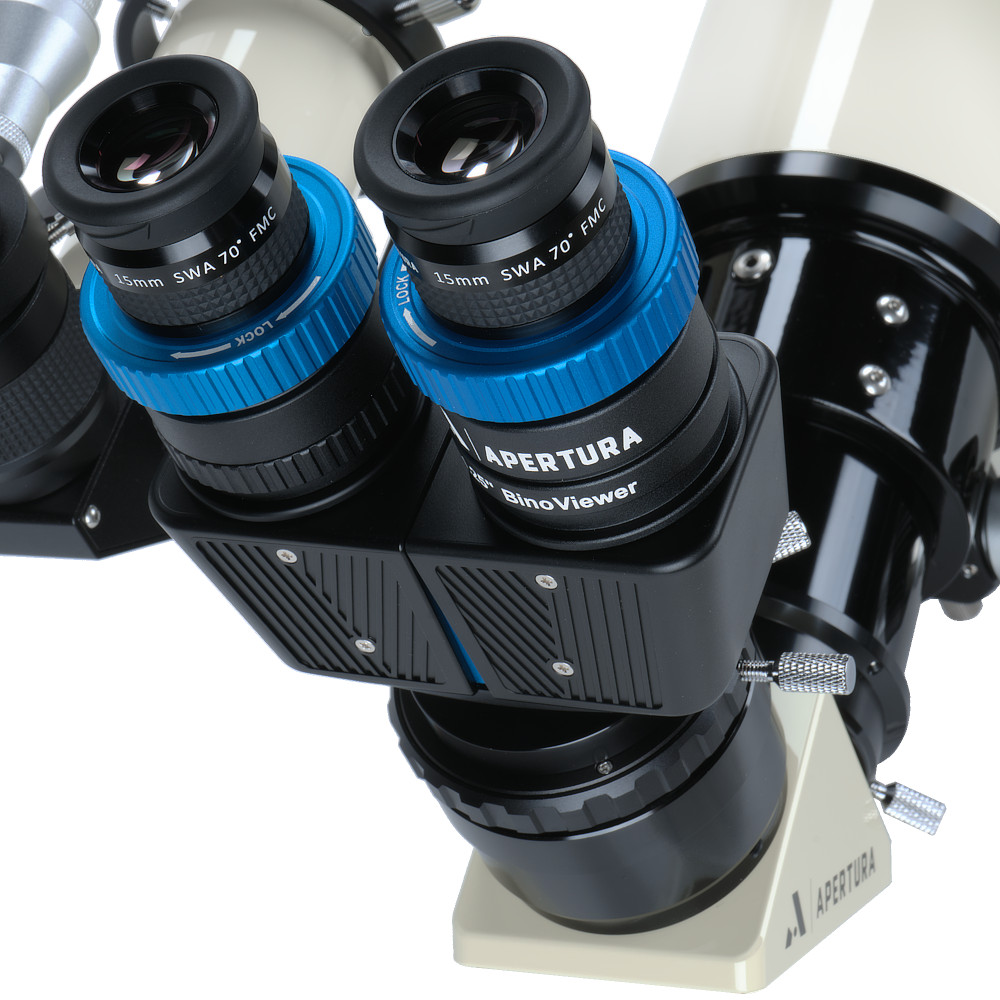 Apertura Binoviewer Close Up on 102EDR