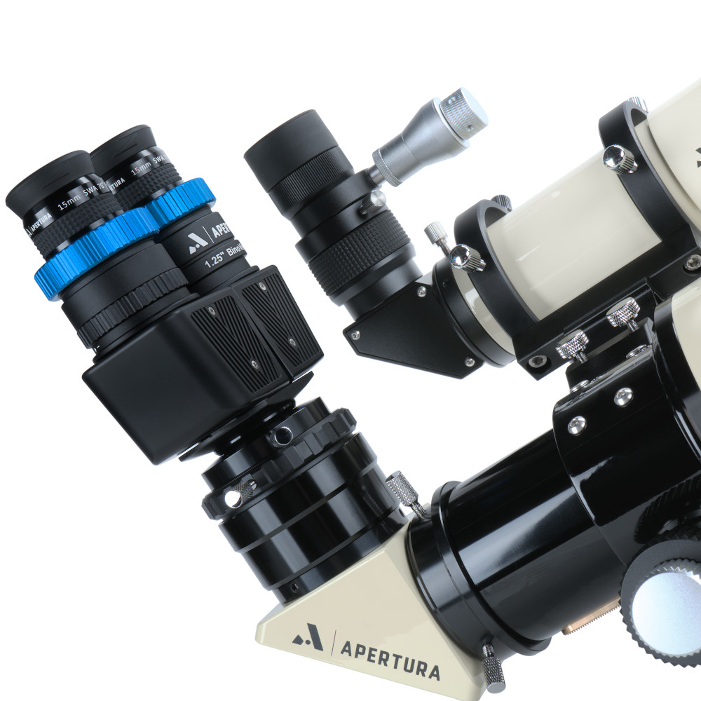 Apertura Binoviewer Side By Side with Eyepiece