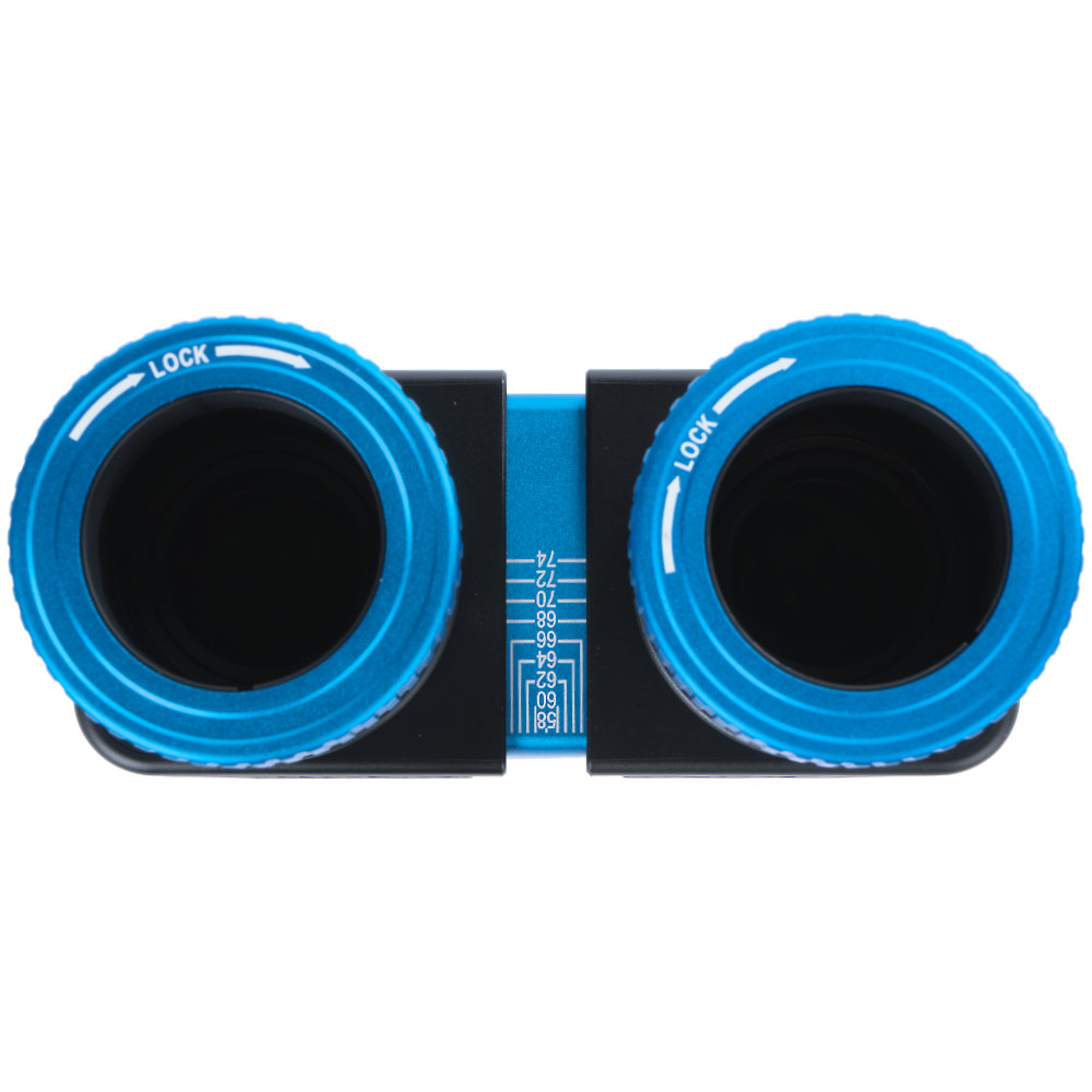 Adjustable Interpupillary Distance of the Apertura Binoviewers