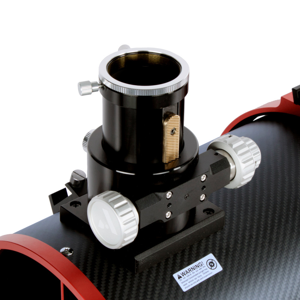 Close up of focuser