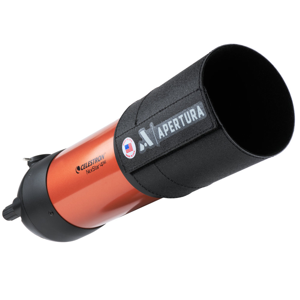 Apertura 4 inch Dew Shield installed on Celestron 4SE